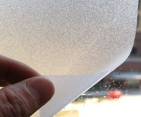 晋江玻璃门外面粘广告用什么材料好？